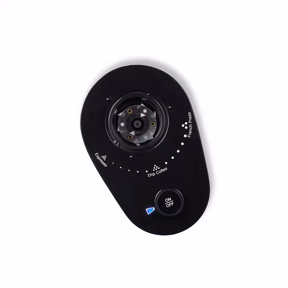 Melitta 8 oz. Capacity in Black Molino Coffee Grinder/Burr Mill