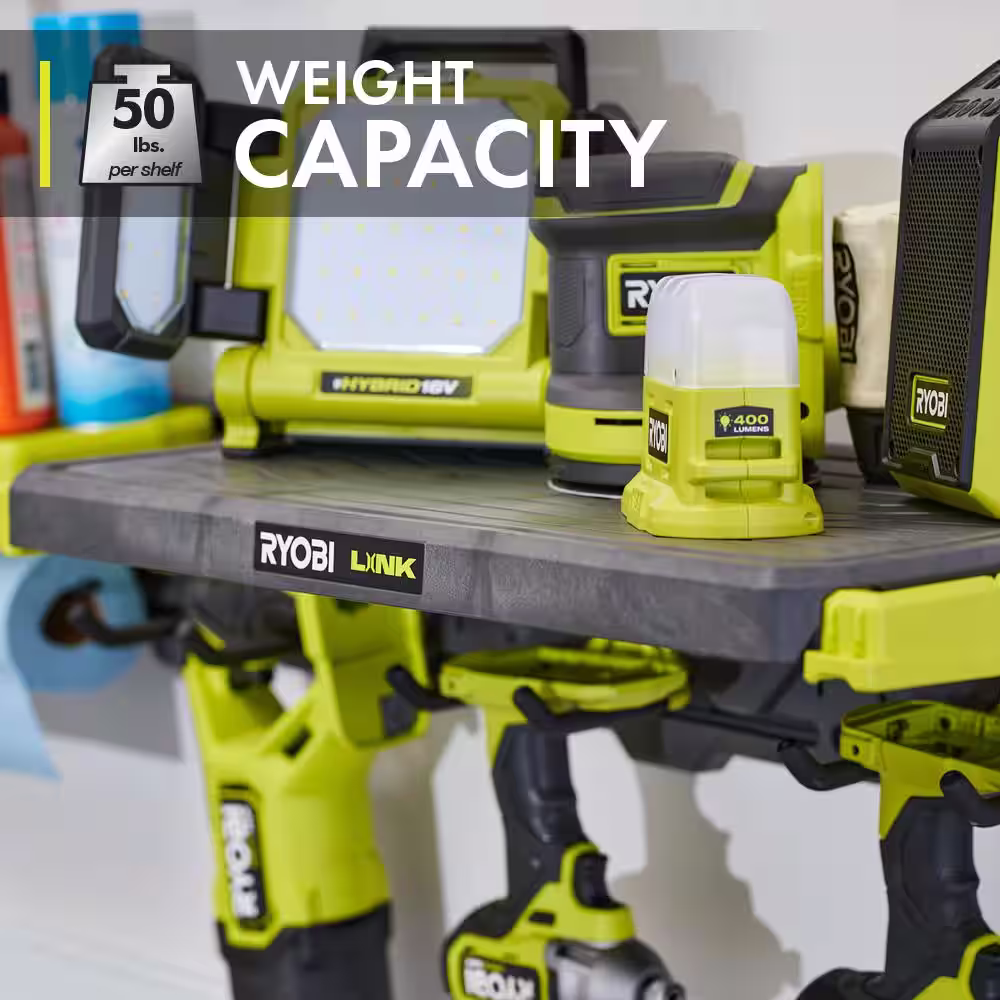 RYOBI LINK 21 in. Solid Shelf