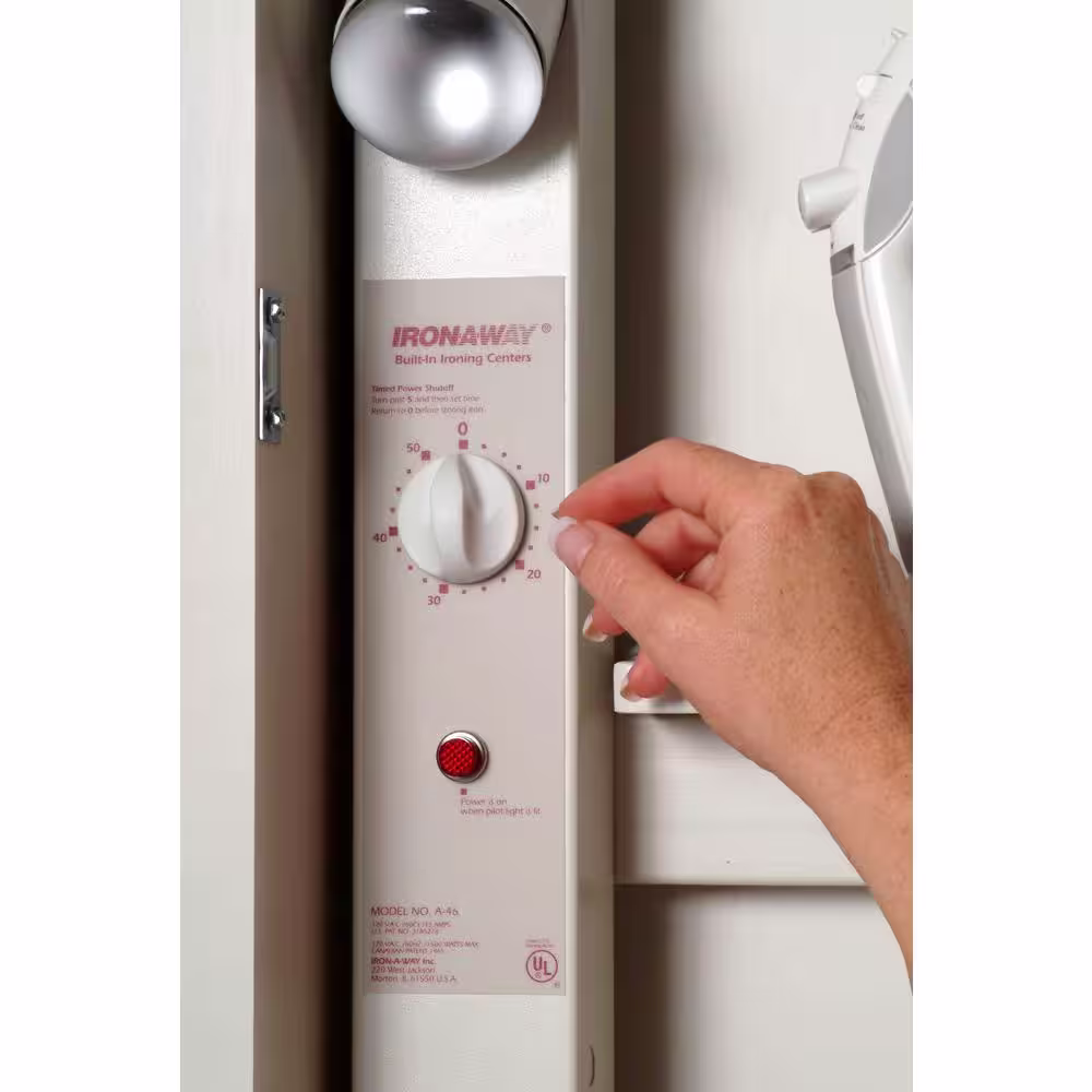 IRON-A-WAY Premier Electric Ironing Center with Adjustable Swivel