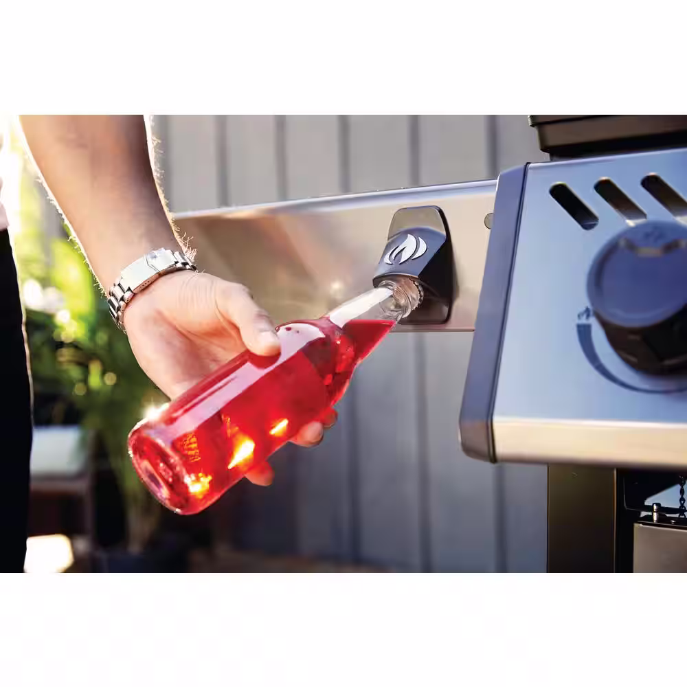 NAPOLEON Freestyle 425 5-Burner Propane Gas Grill with Range Side Burner in Graphite Grey