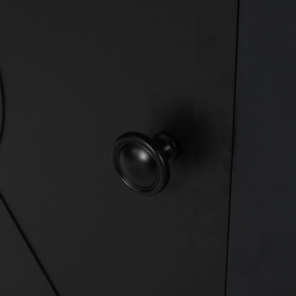 Noble House Haraldson Black Square Metal Fire Pit