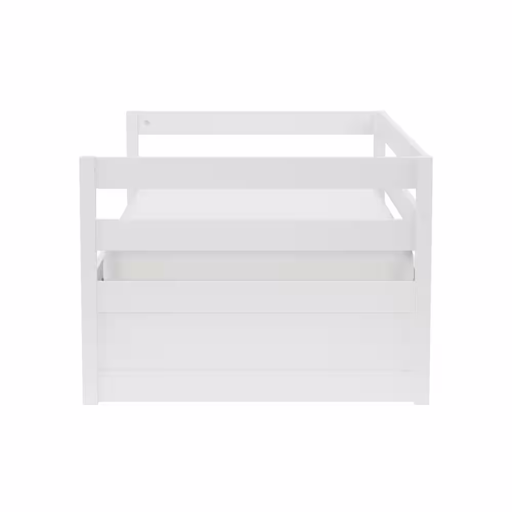 Hillsdale Furniture Caspian White Twin Daybed with Trundle
