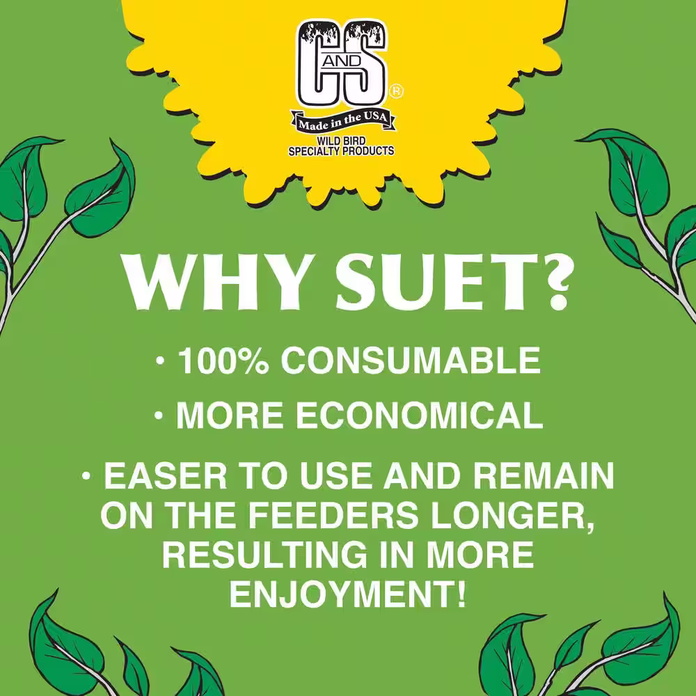 C and S Products Hot Pepper Delight 0.7 lbs. Wild Bird Suet