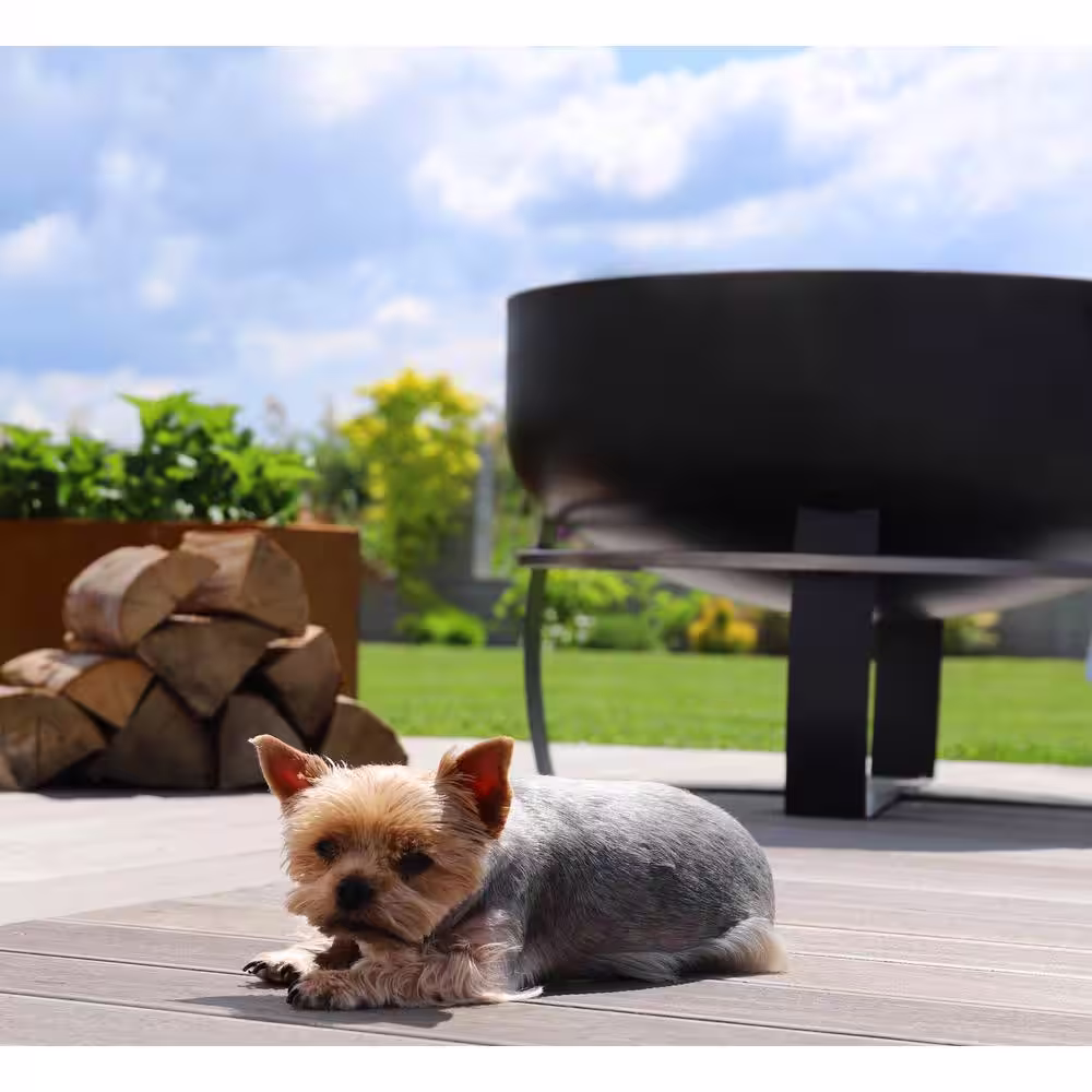 Good Directions Cook King 111562 Viking XXL Fire Bowl, 31.5 in. Dia, Deep Bowl, Wood Burning Fire Pit