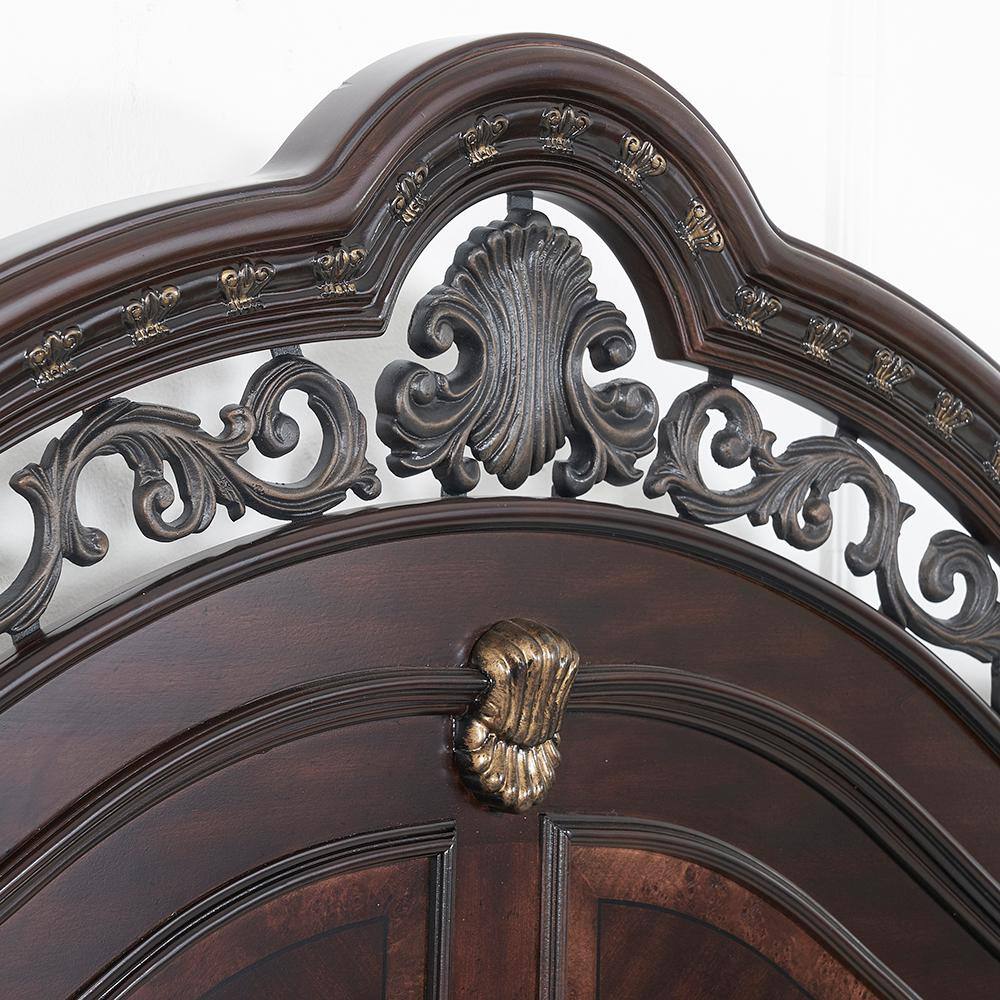 Steve Silver Monte Carlo Rich Brown King Bed