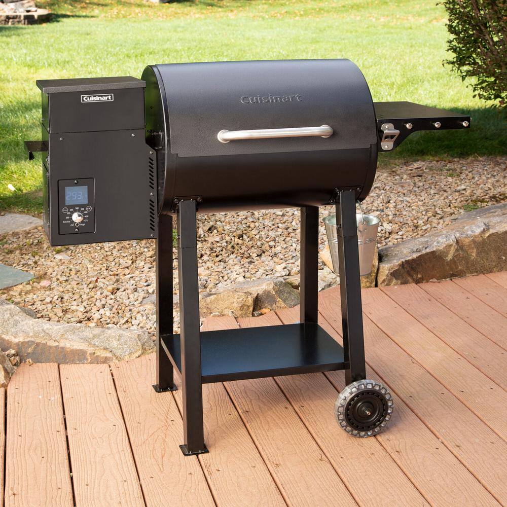 Cuisinart 465 sq. in. Wood Pellet Grill and Smokerâ?in Gray