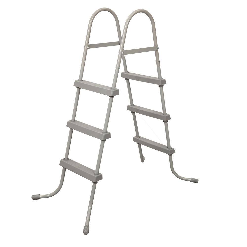 Bestway Steel 16 ft. x 10 ft. Metal Above Ground Pool Set and Maintenance Kit