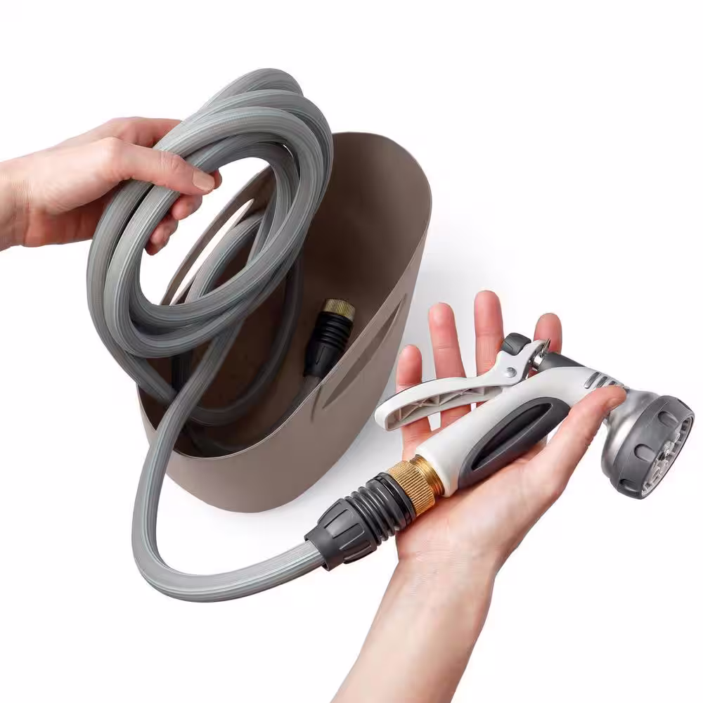 None 1/2 in. dia. x 50 ft. Self Expandable Hose Kit Aquago in Grey