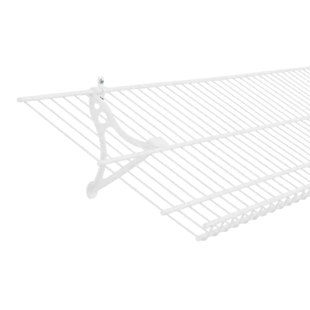 Everbilt Fixed Mount Resin Shoe Shelf Support Bracket