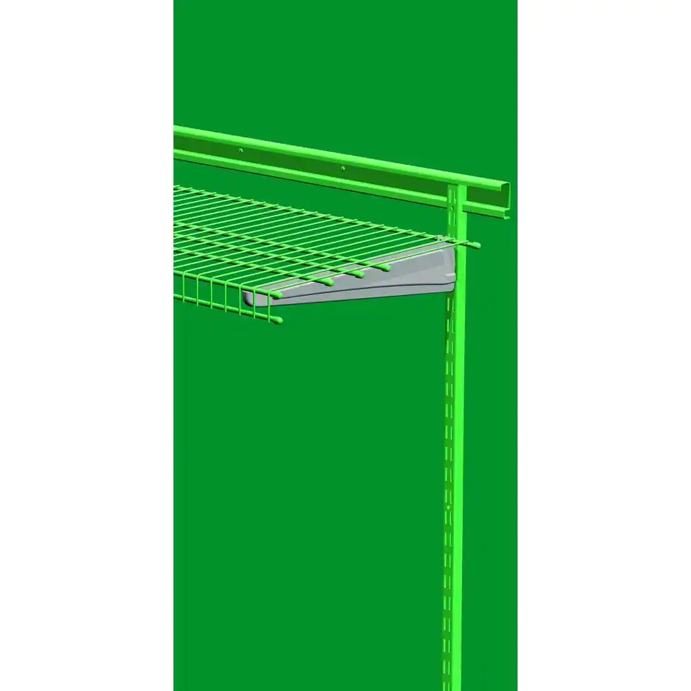 ClosetMaid Maximum Load 16 in. x .5 in. Silver Shelf Bracket