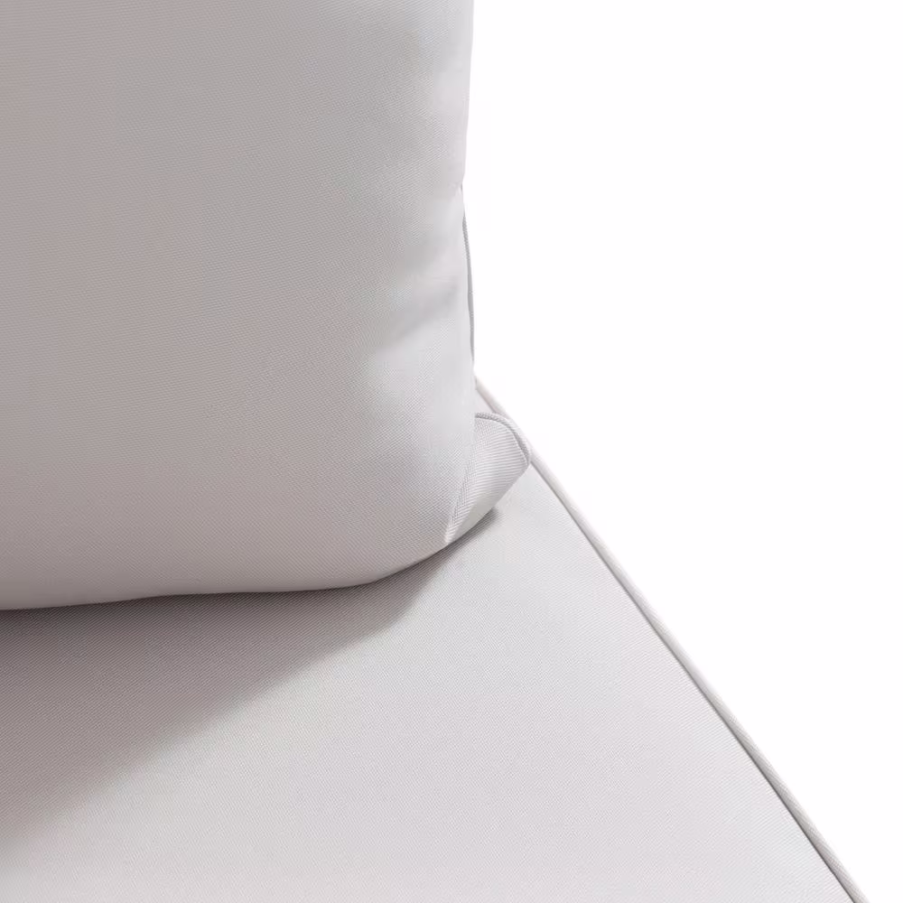 Noble House Sebastian Teak Brown 4-Piece Wood Patio Conversation Sectional Seating Set with Beige Cushions