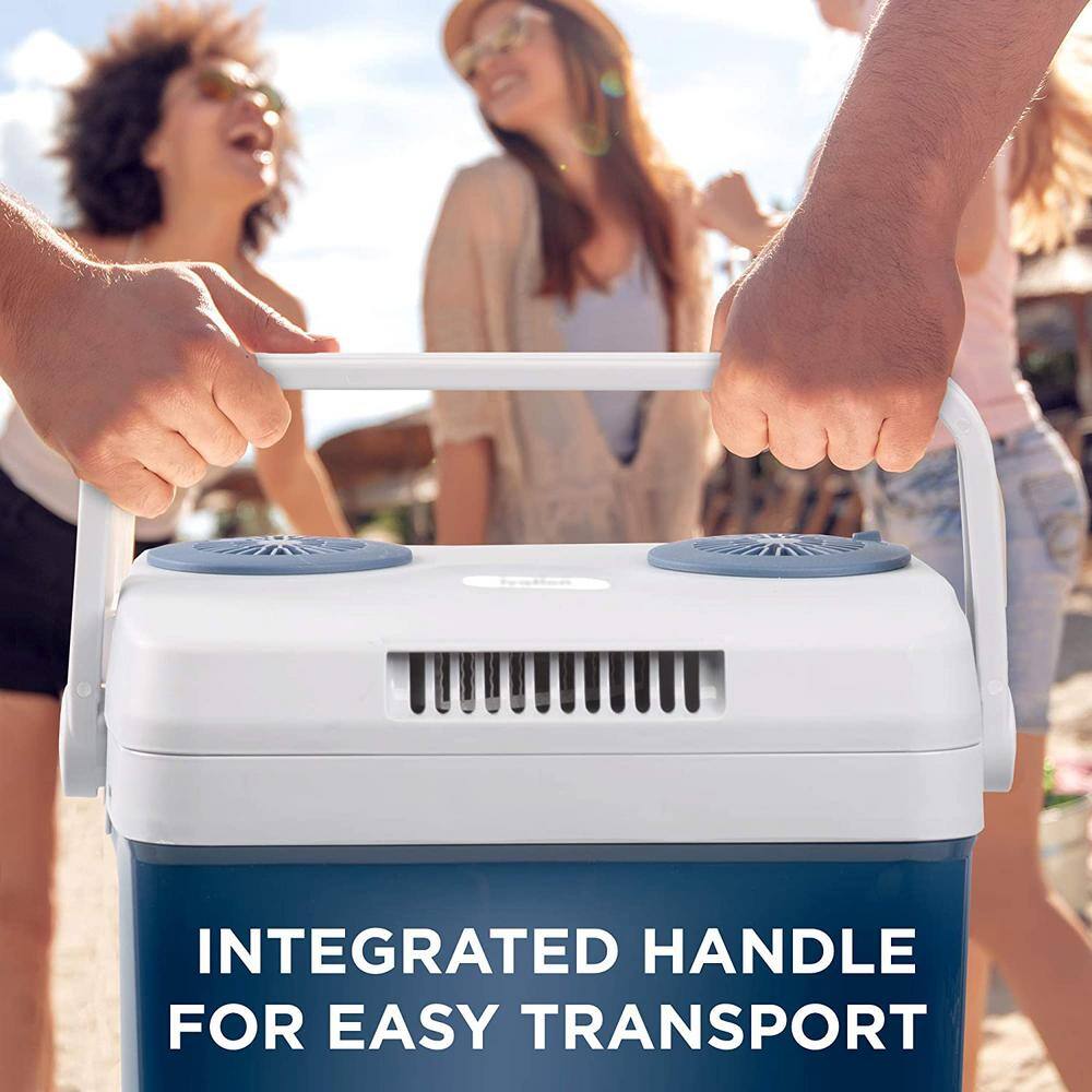 Ivation Electric Cooler (25 L), Thermoelectric Cooler, 12V Cooler and Car Fridge