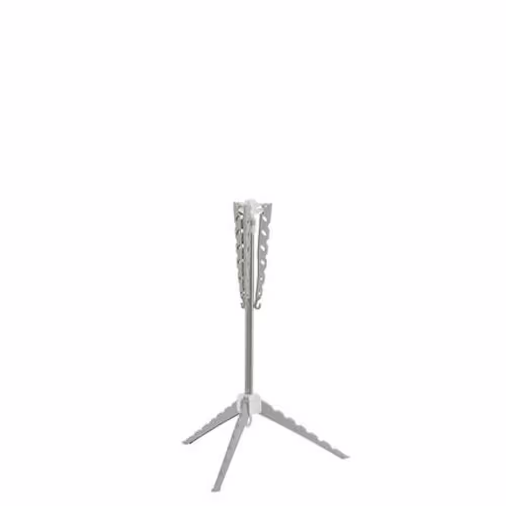 HOUSEHOLD ESSENTIALS 26 in. x 60 in. Gray Air Dryer