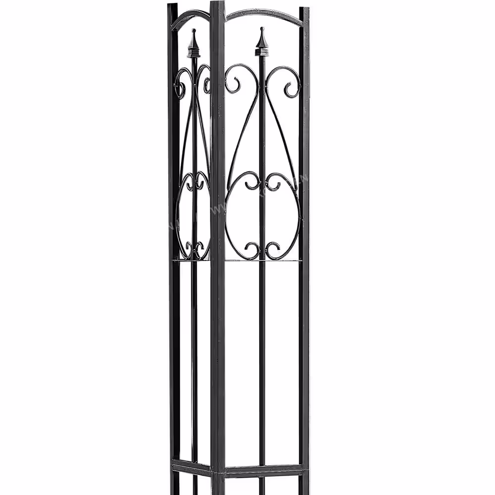 APEX GARDEN âRococo II 8 ft. x 8 ft. Gazebo with Mosquito Net