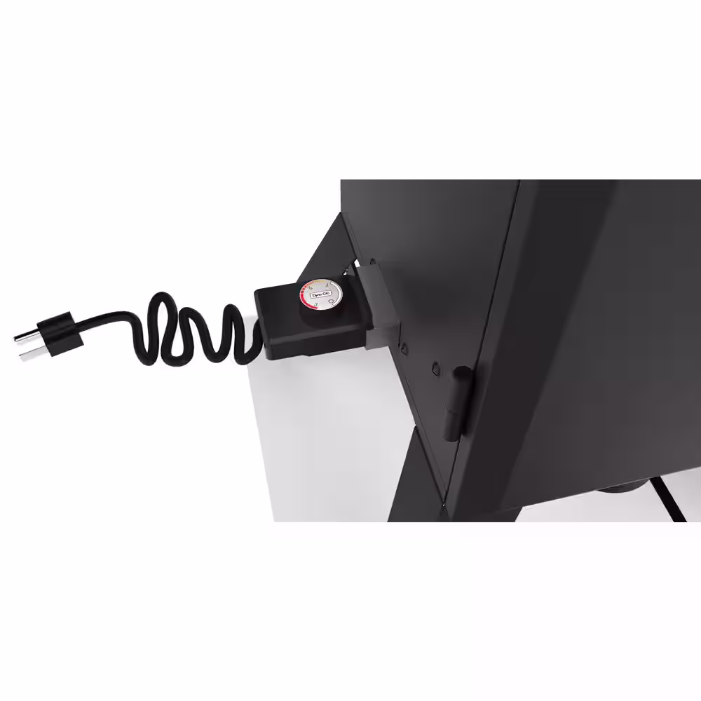 Dyna-Glo 30 in. Analog Electric Smoker in Black with Premium Vertical Smoker Cover