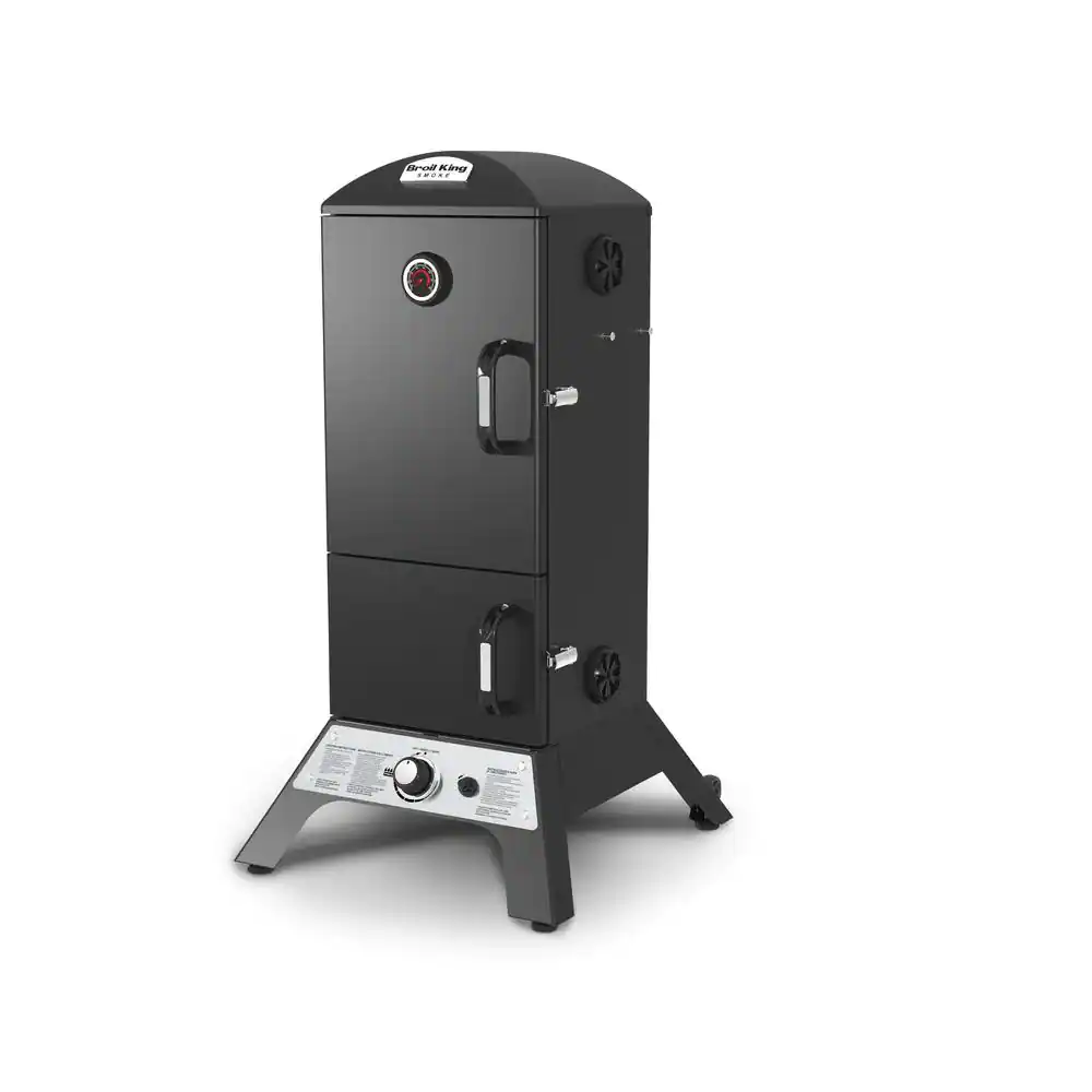 Broil King Smoke Vertical Propane Gas Smoker in Black