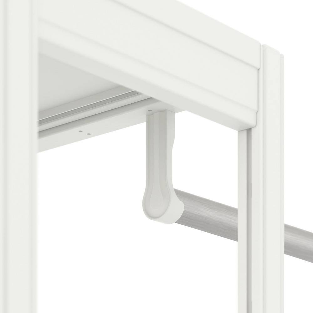 CLOSETS By LIBERTY 24 in. Customizable Classic White Closet Rod