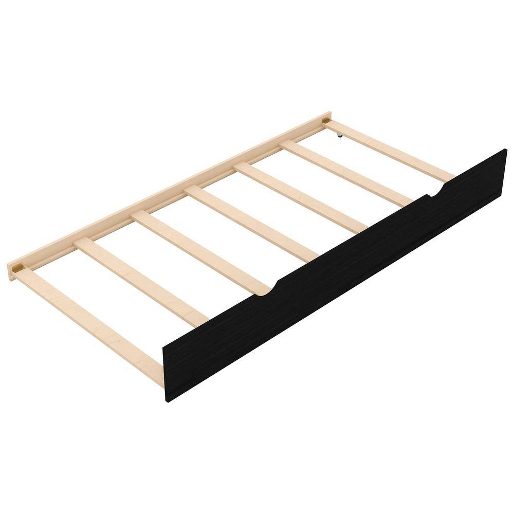 Harper & Bright Designs Espresso Twin Over Twin/King Bunk Bed with Trundle