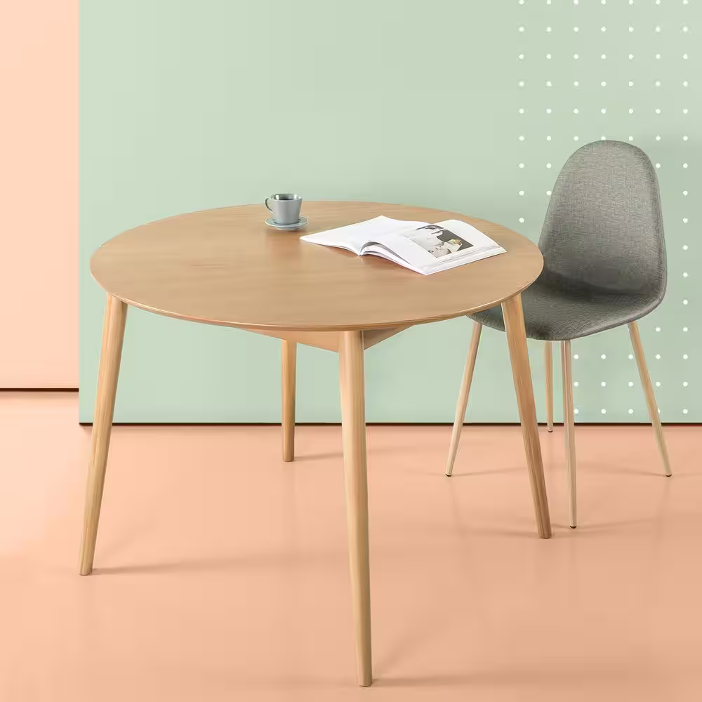 Zinus Jeffrey Brown Wood Dining Table