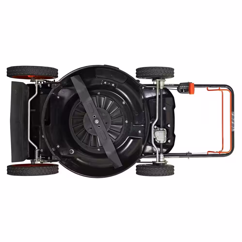 YARDMAX 22 in. 201 cc SELECT PACE 6 Speed CVT High Wheel FWD 3-in-1 Gas Walk Behind Self Propelled Lawn Mower