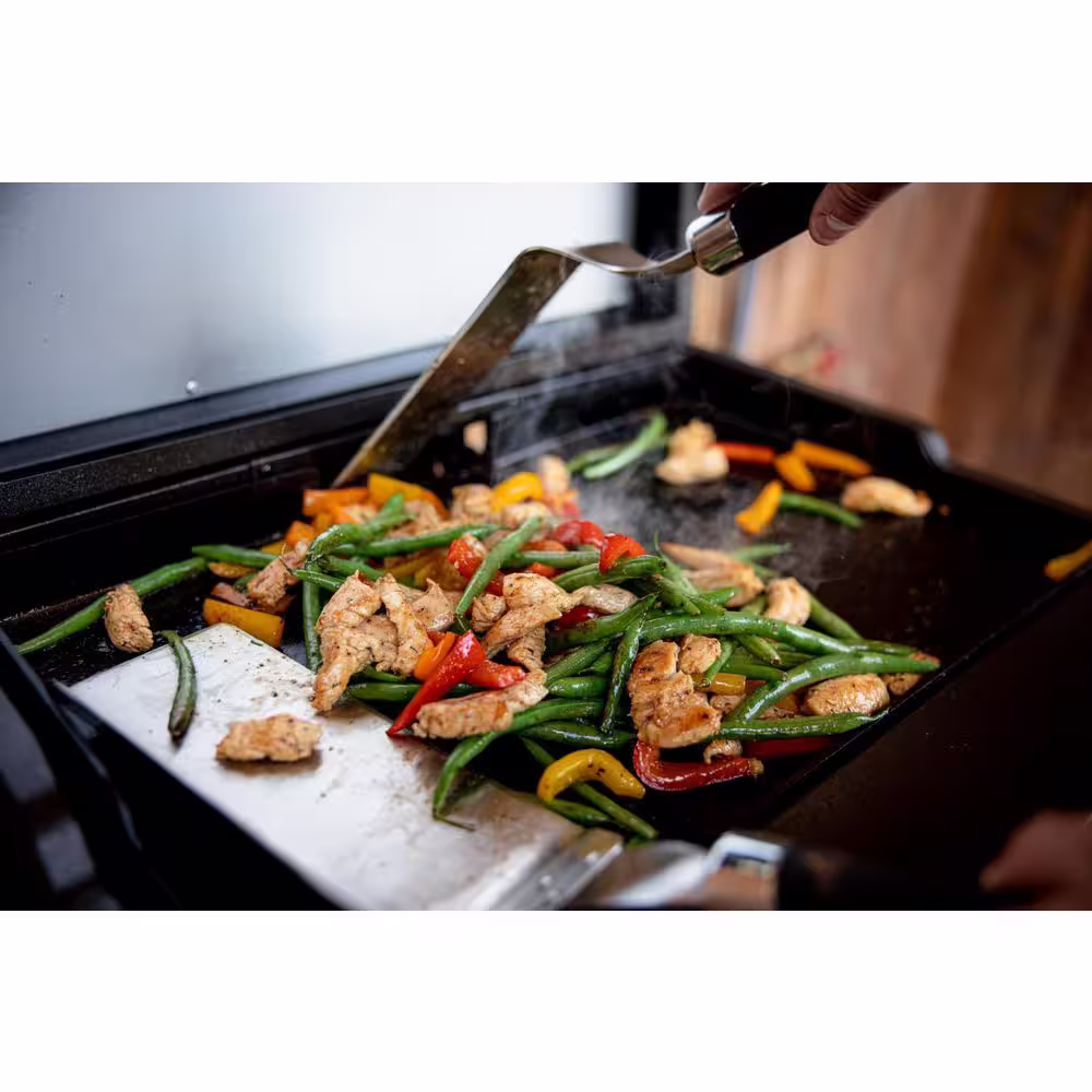 None Elite1B 1-Burner Outdoor Propane Countertop Griddle in Black