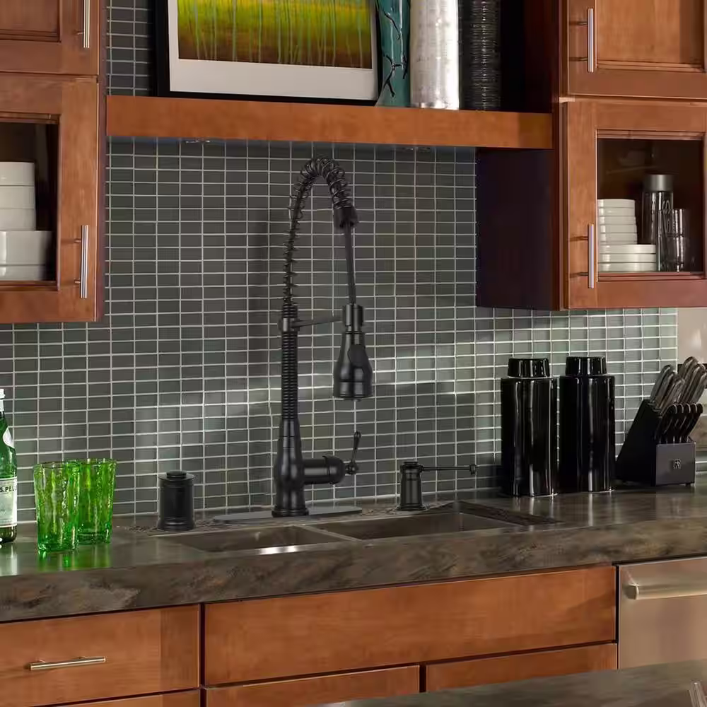 Akicon Matte Black Kitchen Dishwasher Air Gap Cap - 3-Years Warranty