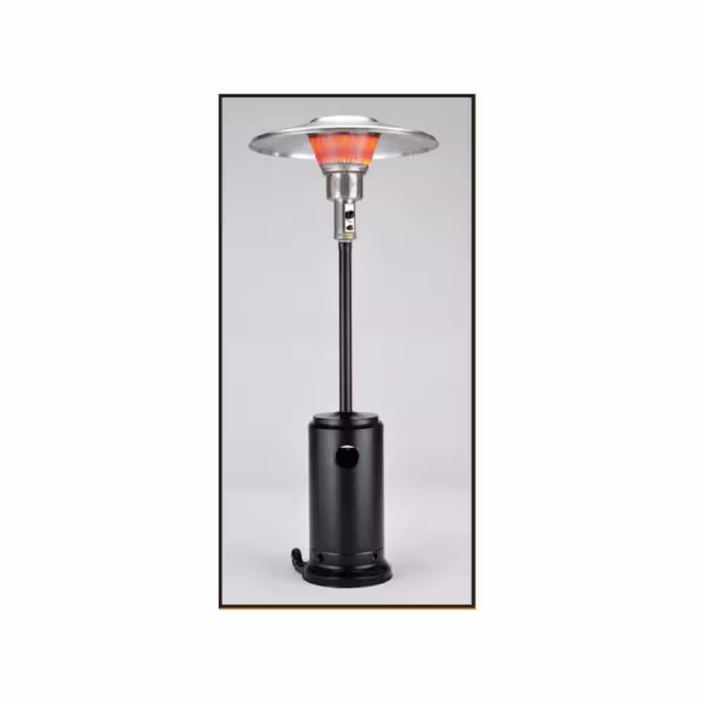 Hiland 40,000 BTU Commerical Black Propane Patio Heater