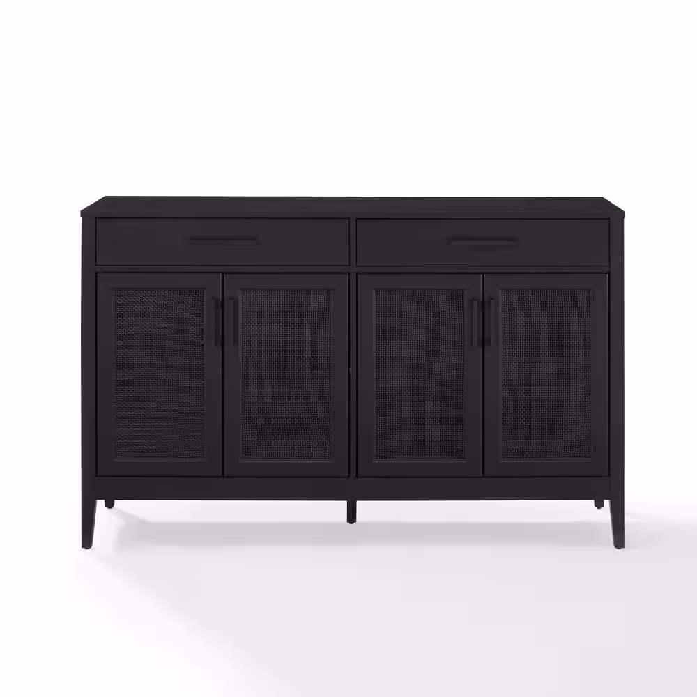 CROSLEY FURNITURE Milo Black Sideboard
