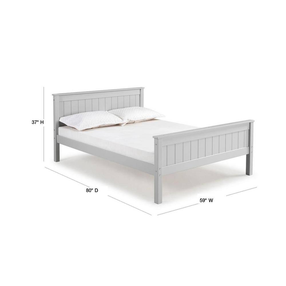 Alaterre Furniture Harmony Dove Gray Full Bed