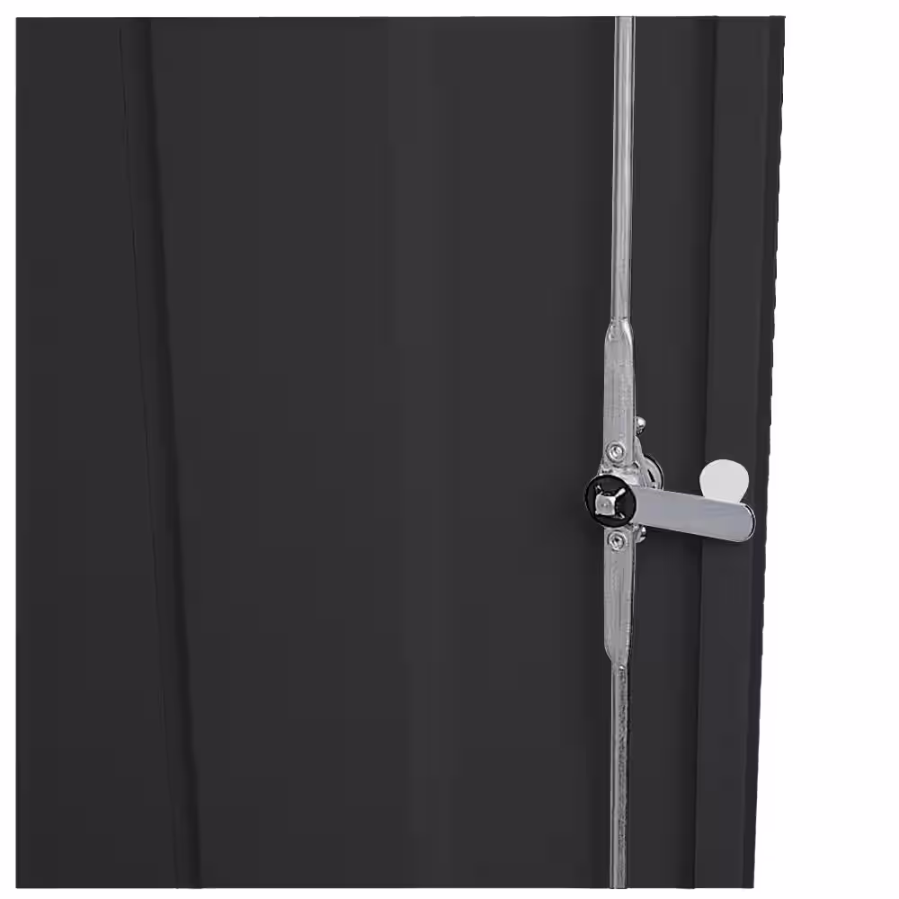 Sandusky Classic Series ( 36 in. W x 72 in. H x 24 in. D ) Wardrobe Steel Garage Freestanding Cabinet in Black