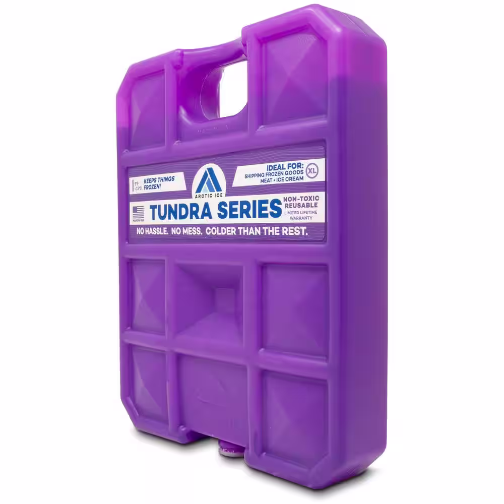 Arctic Ice Tundra Series X-Large Container Freezer Pack (Plus 5-Degree F)