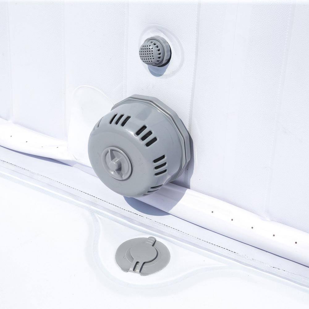 Coleman SaluSpa 4-Person Inflatable Hot Tub with Intex Cup Holder Tray (2-Pack)