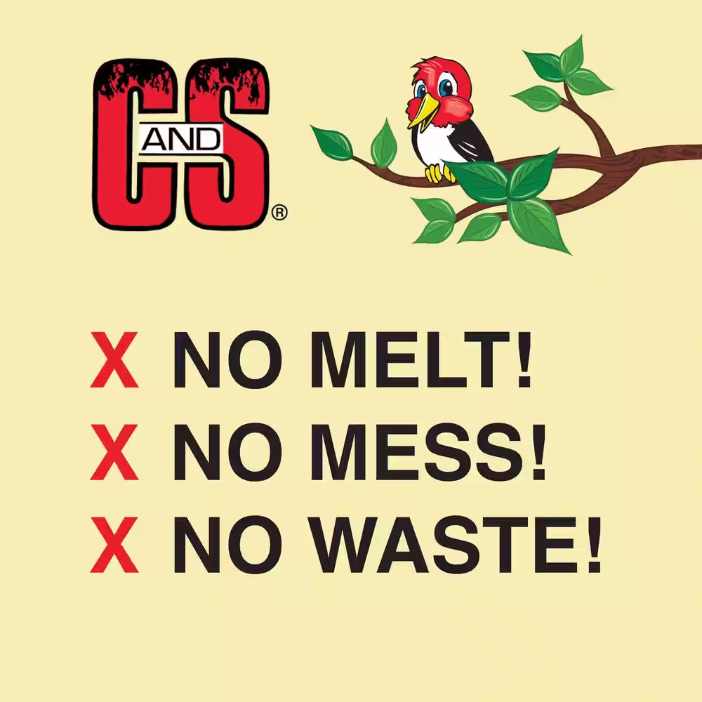 C and S Products Hot Pepper Delight 0.7 lbs. Wild Bird Suet