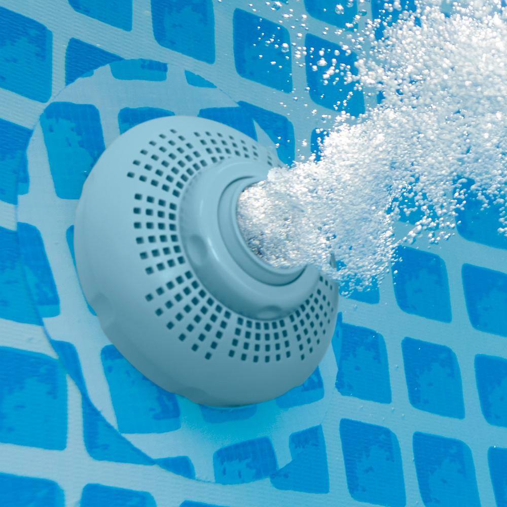 Intex Prism 20 ft. x 10 ft. Oval 48 in. D Metal Pool with Inflatable Loungers (2-Pack) and Inflatable Cooler