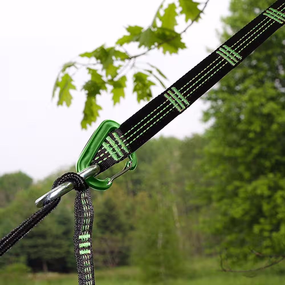 Vivere Ultra Lite Black Hammock Tree Straps (2-Pack)
