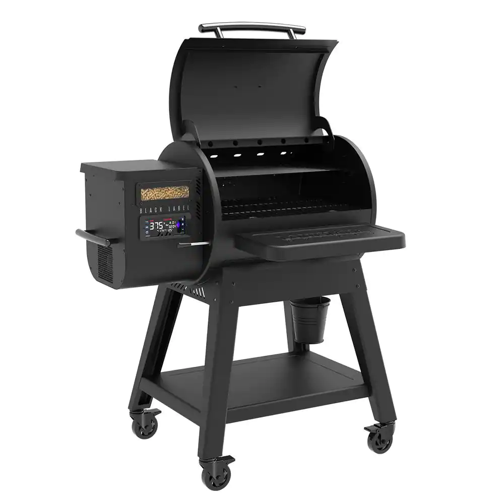Louisiana Grills 800 Black Label Pellet Grill with WiFi Control in Black