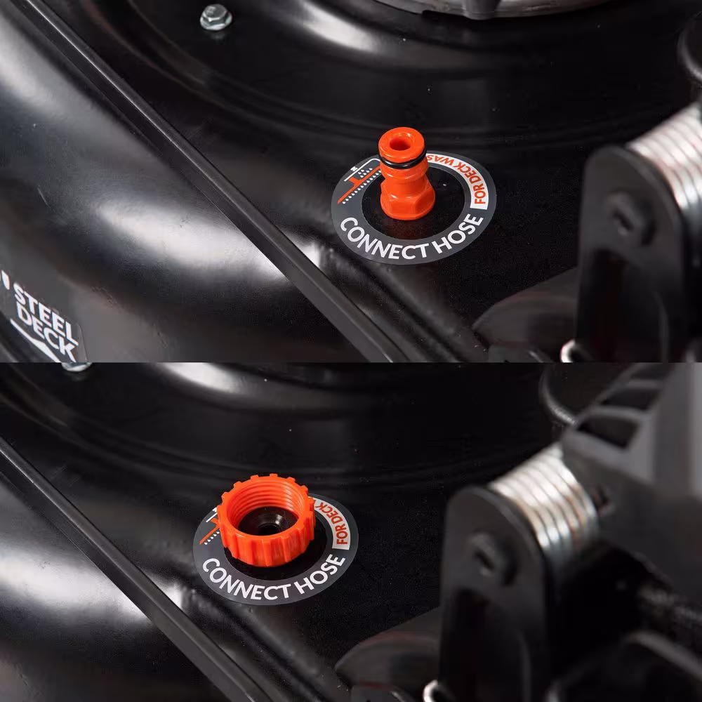 YARDMAX 22 in. 201 cc SELECT PACE 6 Speed CVT High Wheel FWD 3-in-1 Gas Walk Behind Self Propelled Lawn Mower