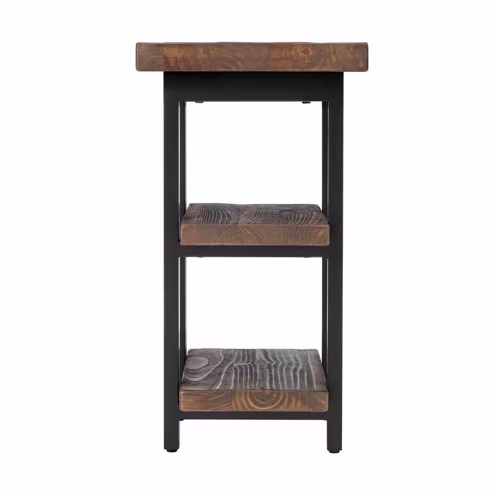 Alaterre Furniture Pomona Rustic Natural End Table