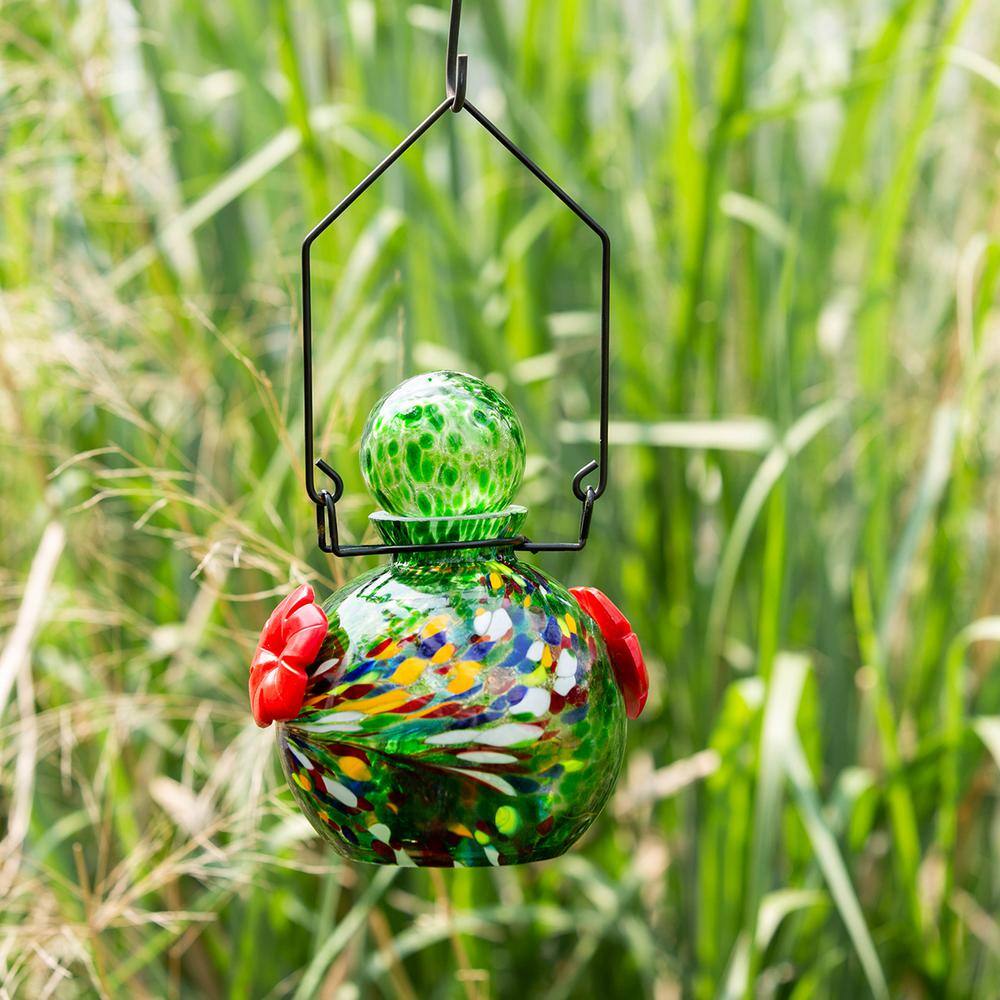 Echo Valley LunaLite Globe Green Hummingbird Feeder