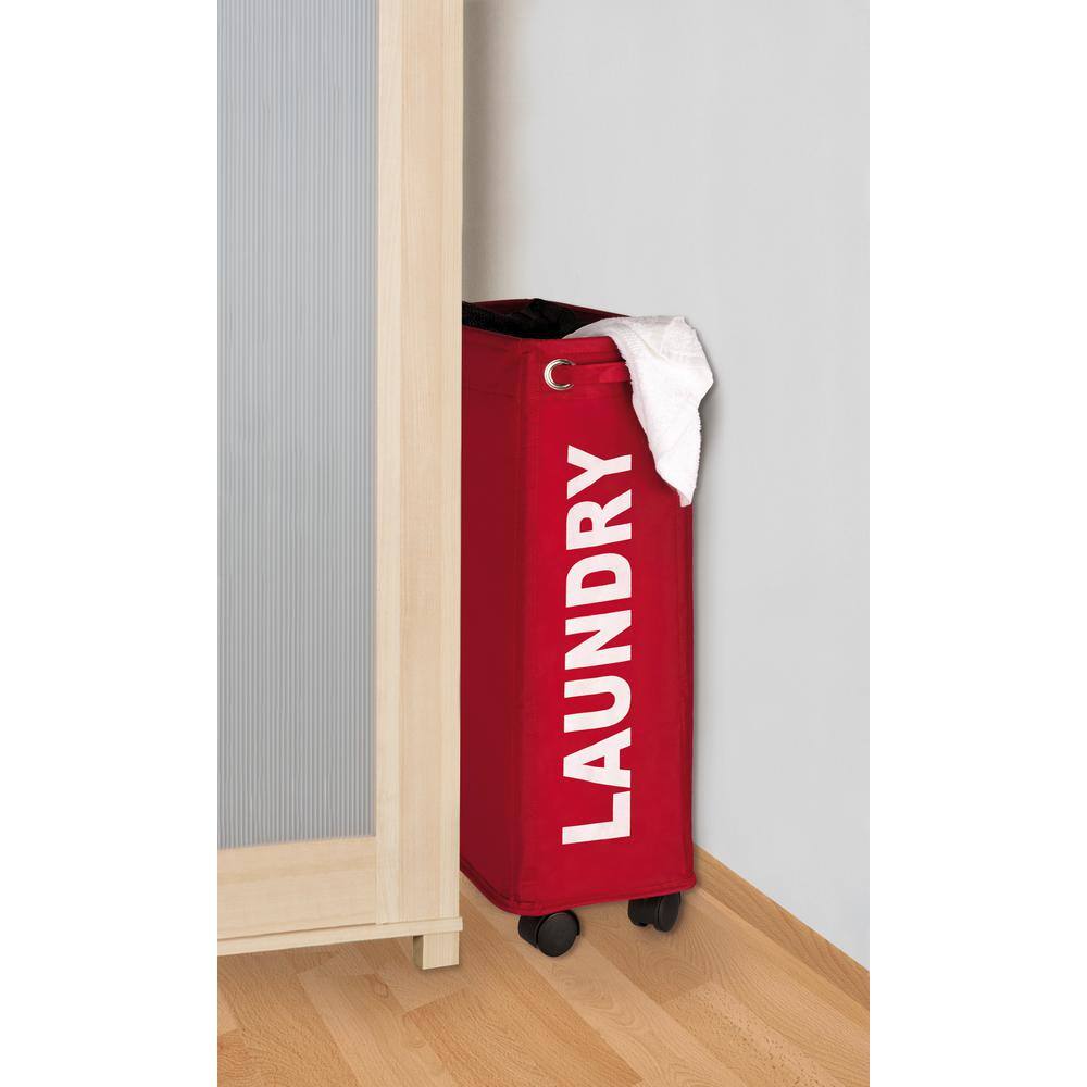 Wenko Laundry Bin Corno Red