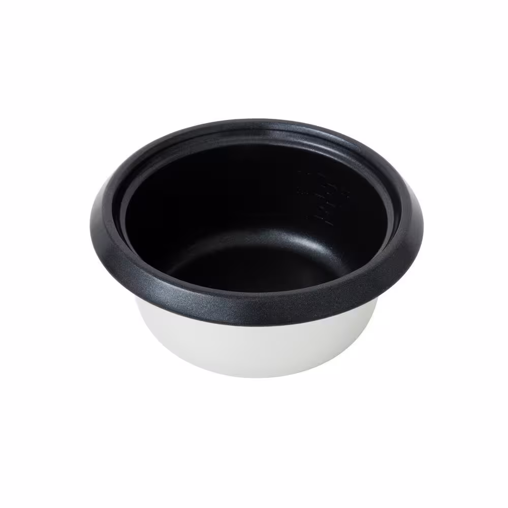 Premium LEVELLA 6-Cup Black Rice Cooker and Rice Steamer with Non-Stick Cooking Pot