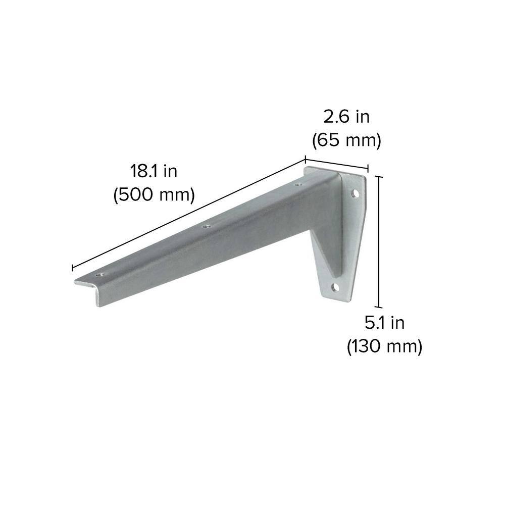 Dolle JIB 18.9 Zinc Plated Steel Shelf Bracket