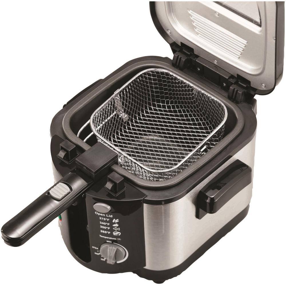 Brentwood Appliances 2 qt. Black Deep Fryer