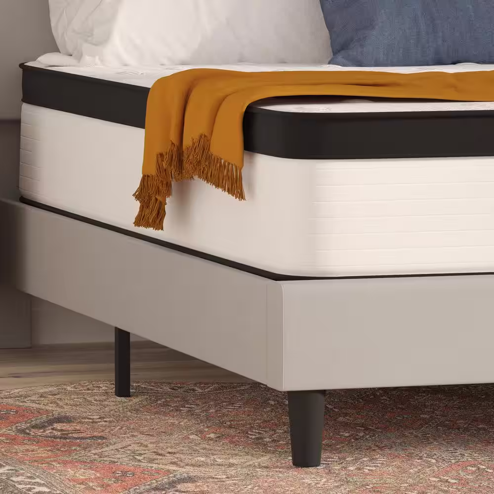 Carnegy Avenue King Extra Firm Polyurethane Foam 12 in Mattress