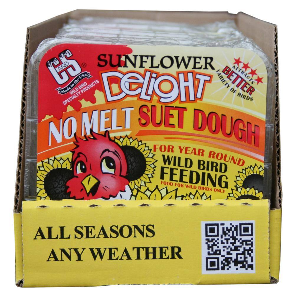 C and S Products 0.73 lb. Wildbird Food No Melt Suet Dough