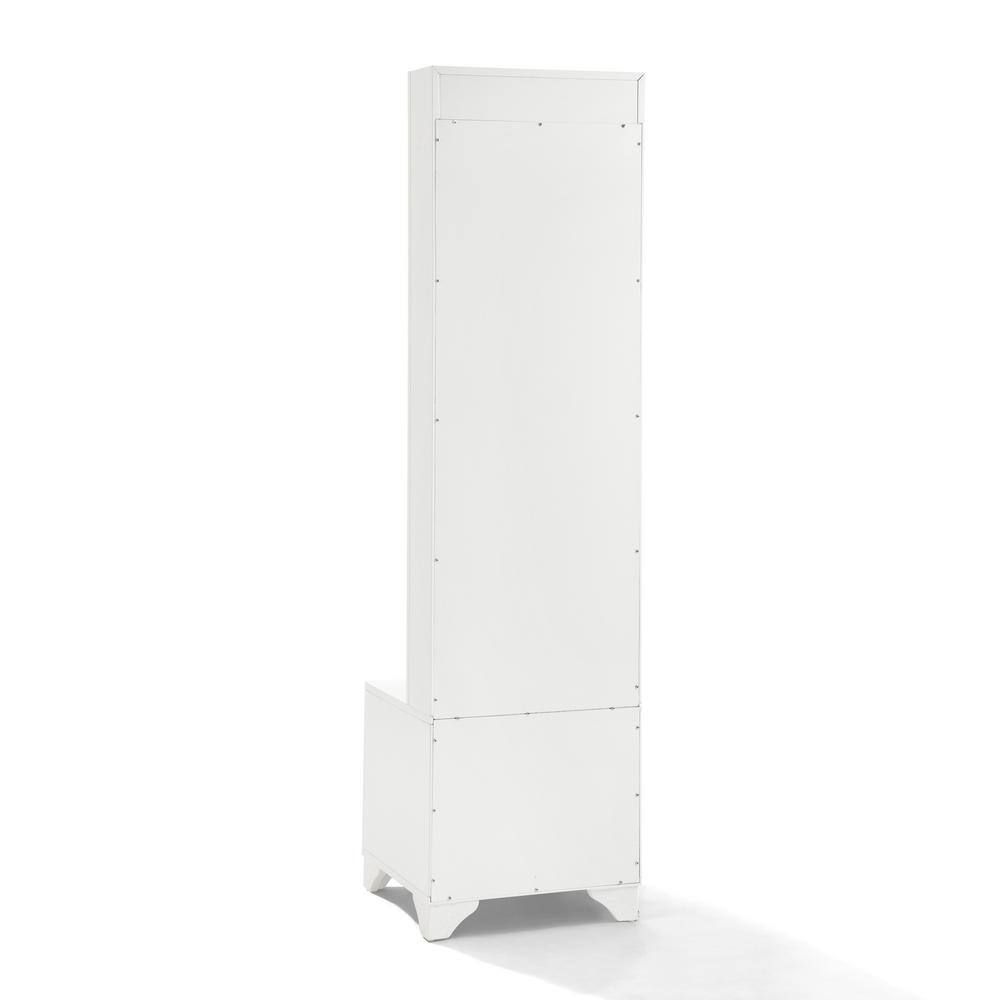 CROSLEY FURNITURE Tara White Hall Tree