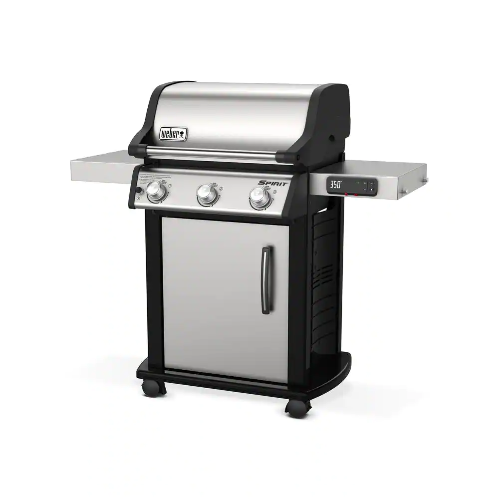 Weber Spirit SX-315 3-Burner Propane Gas Smart Grill in Stainless Steel