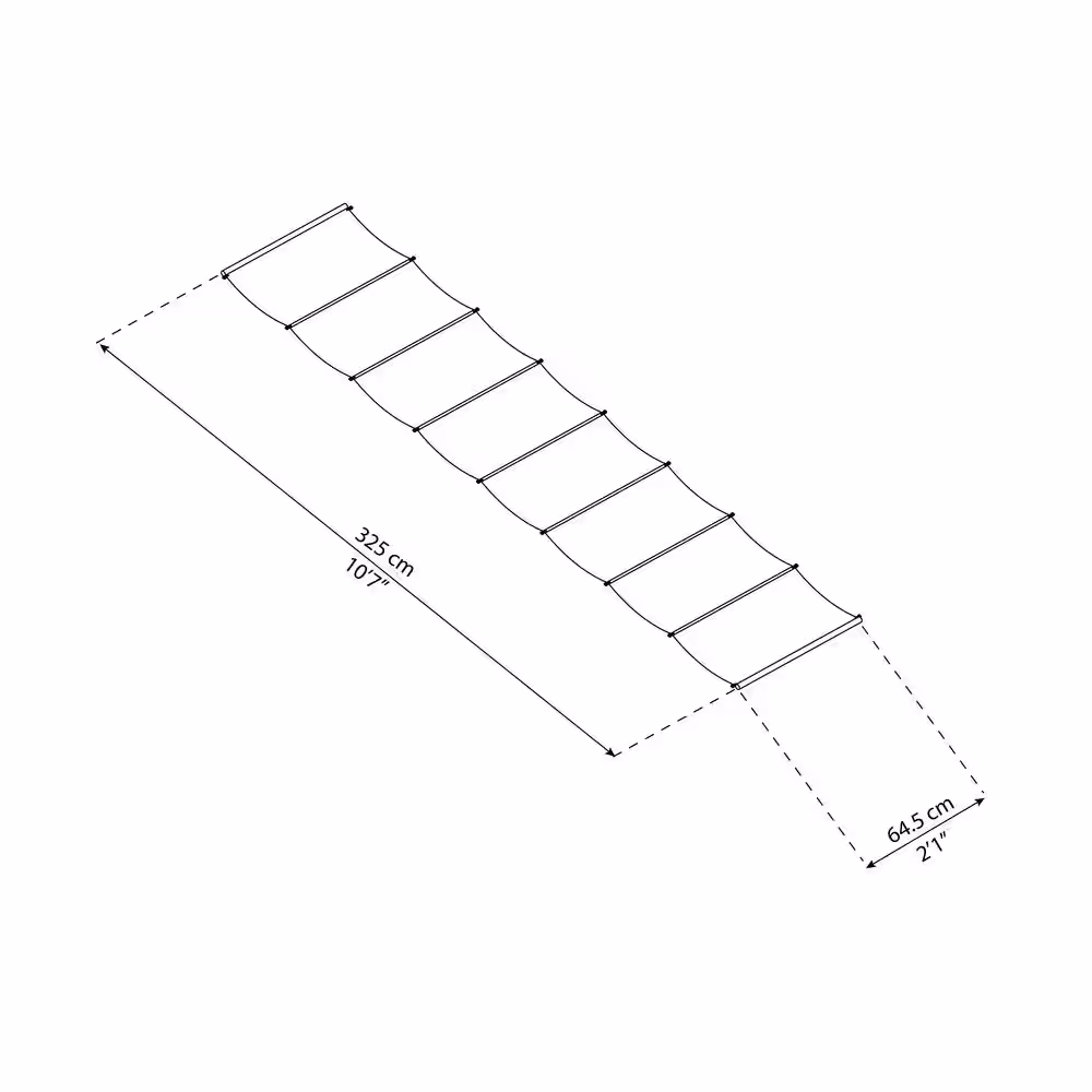 CANOPIA by PALRAM Stockholm 11 ft. x 22 ft. White Patio Cover Shade