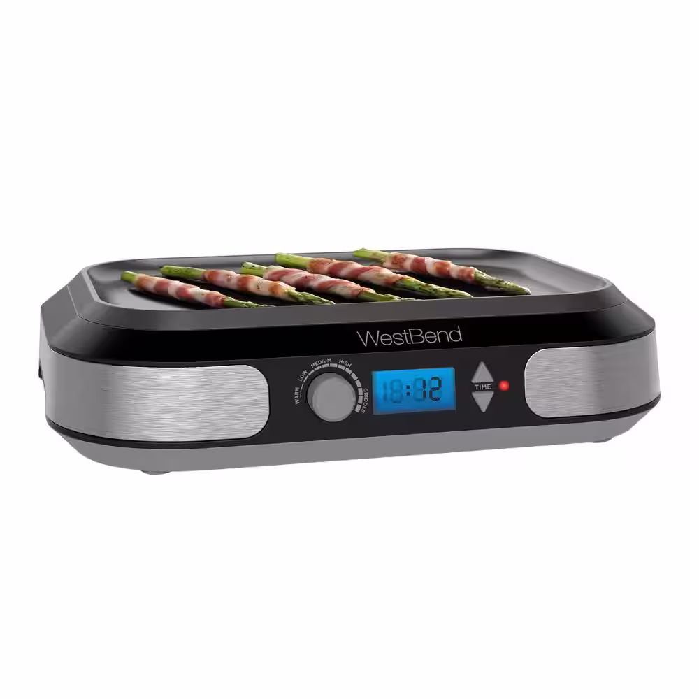 West Bend Deluxe 6 qt. Silver Versatility Slow Cooker