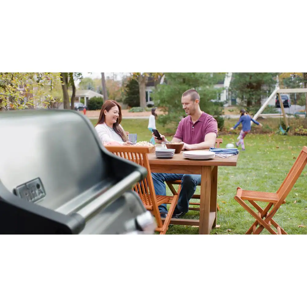 Weber Spirit SX-315 3-Burner Propane Gas Smart Grill in Stainless Steel